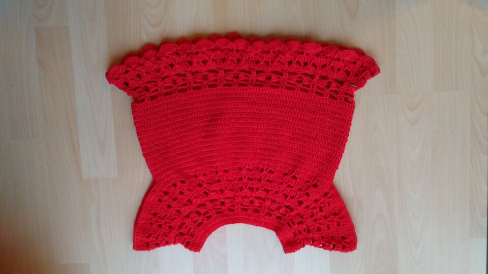 Pullunder Bella Marie - alle Größen - Häkelanleitung