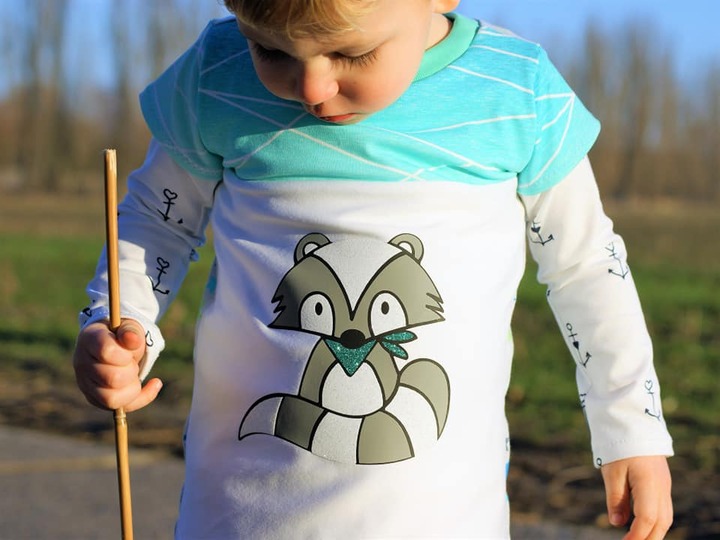 Waschbär Winnie Plotterdatei