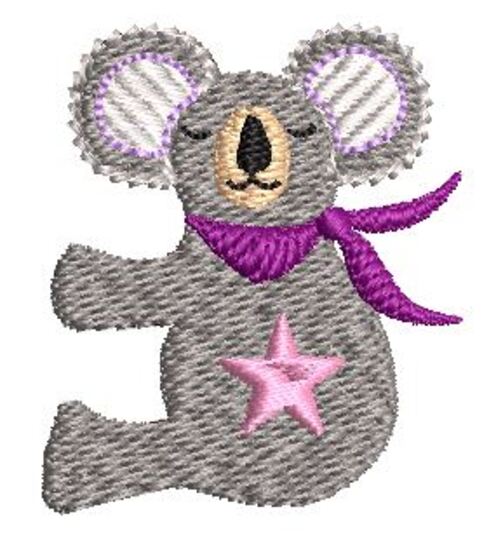 Stickdatei SET kleine Tiere 7erlei 4x5cm