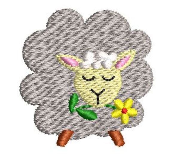 Stickdatei SET kleine Tiere 7erlei 4x5cm