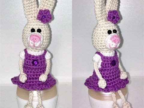 Hase / Häschen Svenja  -  Häkelanleitung