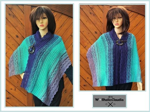 Häkelanleitung Stola - Schultertuch "Blickfang"