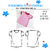 1311 Schnittmuster Mädchenshirt Kleinkind Shirt  T- Shirt Gr.92-128 PDF