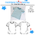 1313 Schnittmuster Kinder T- Shirt Kindershirt Shirt kurzarm Gr.92-128 PDF