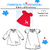 1315 Schnittmuster Mädchenkleid Tunika Kleid Mädchenbluse Gr.86-128 PDF