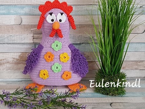 Häkelanleitung Huhn "Lotte"