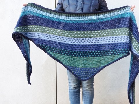 Strickanleitung Dreieckstuch