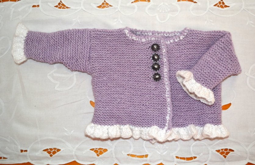 STRICKANLEITUNG * Trachten Jacke * Baby * Kind * 3 Größe  56 - 86