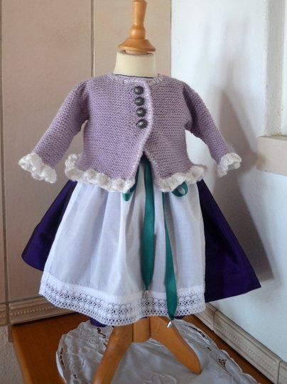 STRICKANLEITUNG * Trachten Jacke * Baby * Kind * 3 Größe  56 - 86