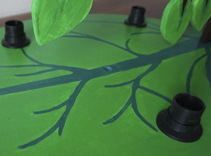 Monkey Ape hanging on lamp - crochet pattern and construction manual in one