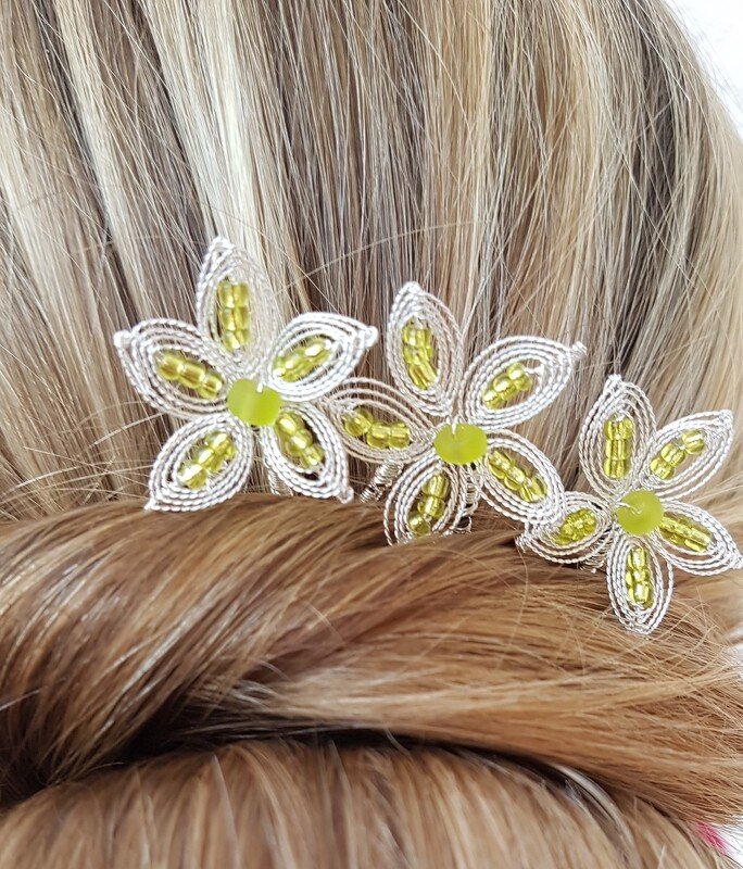 Blütenhaarnadel "Dahlia"