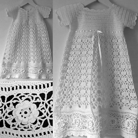 Noomi - Christening Gown | Patterns | - Hobbii.com