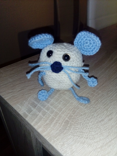 Häkelanleitung Maus Lulu