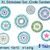 ★XL Stickdatei Set "Circle Garden" ★41-teilig ★10x10★