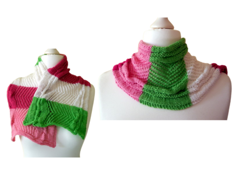 Frühlingshaftes Strickprojekt: Reesu Schal Anleitung