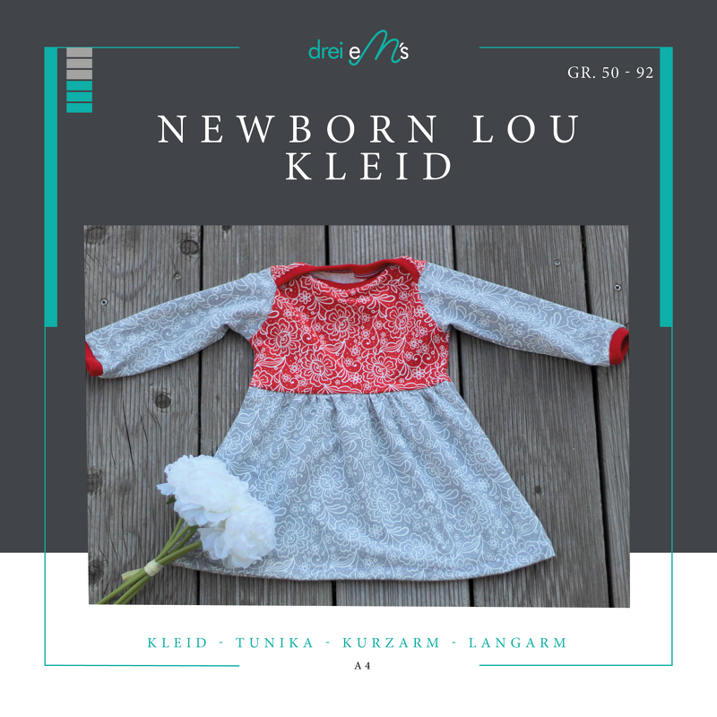 Newborn LOU  Kleid oder Tunika Gr. 50-92
