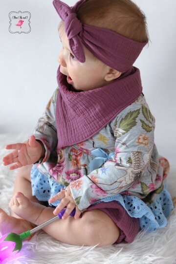 Newborn LOU SET  Gr. 50-92 + gratis Plott-Datei