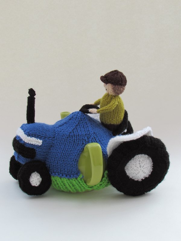 Blue Ford Tractor Tea Cosy - Image 2
