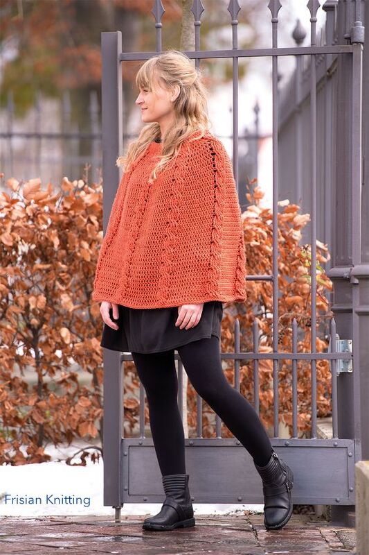 Häkelanleitung Poncho Herbstlaune