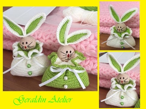 Osterhasen Häkelanleitung