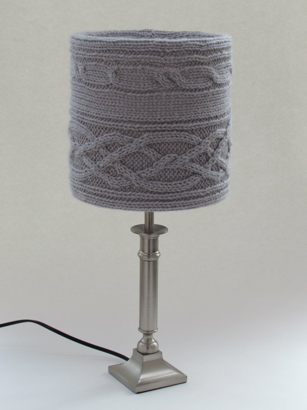 Cablelight Lampshade Knitting Pattern - Image 6