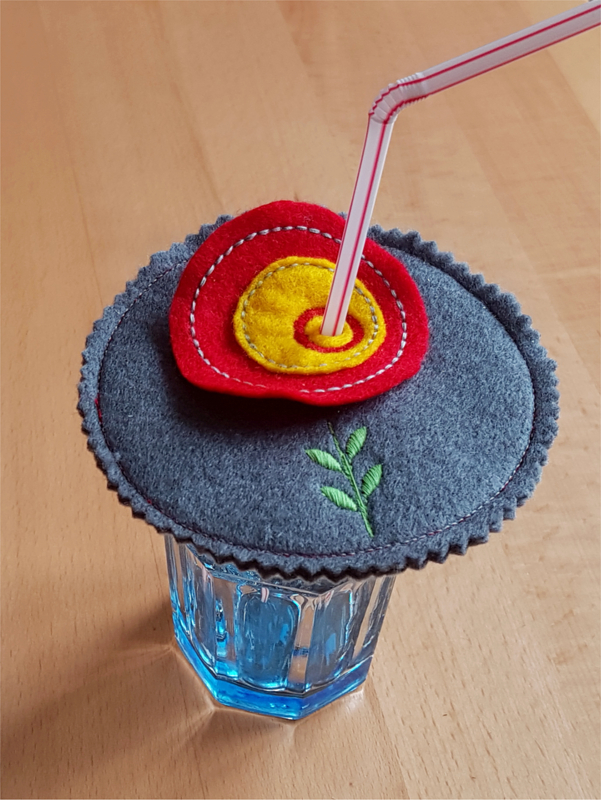 Stickdatei "Aufsetzer" Rahmen 10 cm x 10 cm