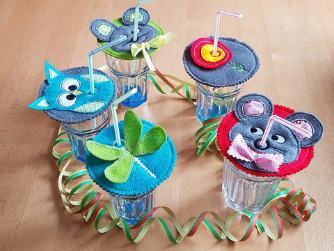 Stickdatei "Aufsetzer" Rahmen 10 cm x 10 cm