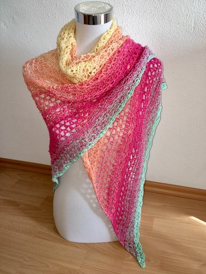 Häkelanleitung Tuch "Muse"