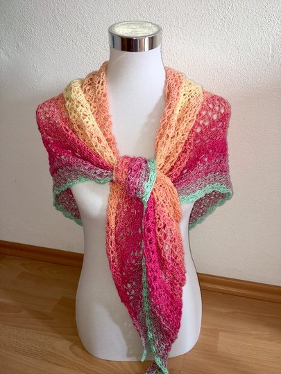 Häkelanleitung Tuch "Muse"