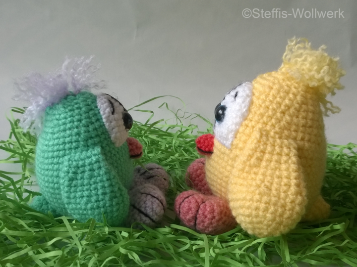 Häkelanleitung: Die Küken-Bande