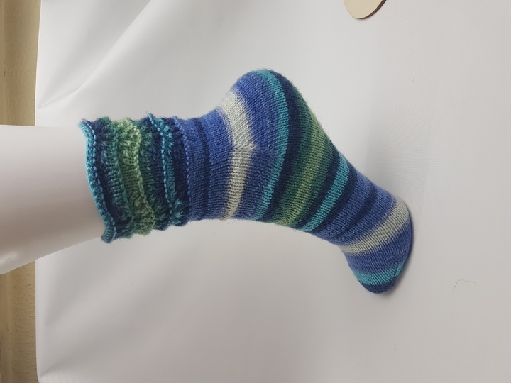 Strickanleitung Socken Fixe Ferse! So einfach wie noch nie! Top Down, Gr.34-45