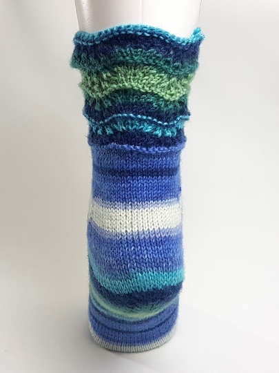 Strickanleitung Socken Fixe Ferse! So einfach wie noch nie! Top Down, Gr.34-45