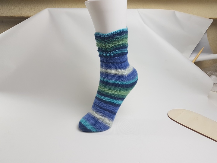 Strickanleitung Socken Fixe Ferse! So einfach wie noch nie! Top Down, Gr.34-45