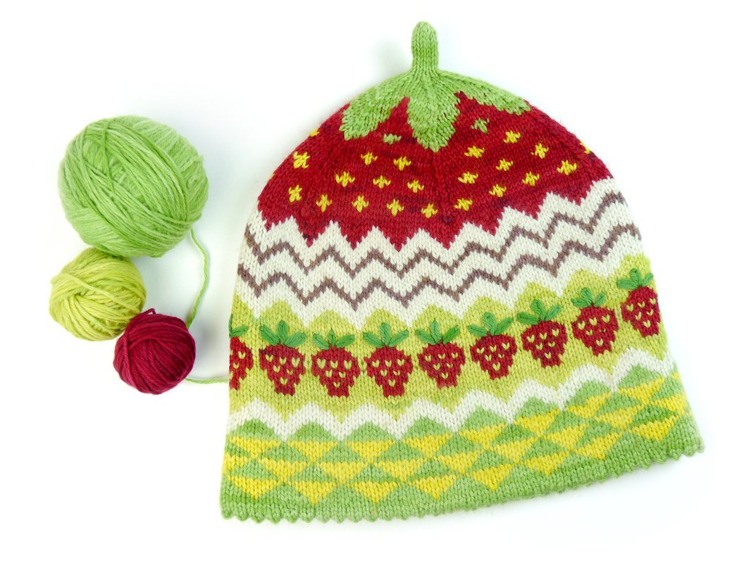 Mütze SAHNEHÄUBCHEN, Strickanleitung in 2 Größen