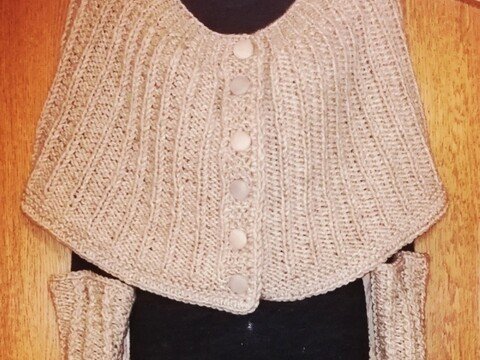 Strick-Anleitung Marions Kurzponcho