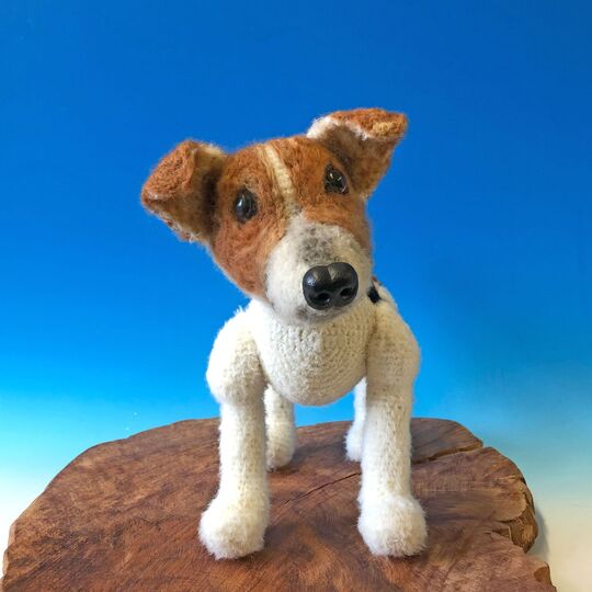Crochet pattern Jack Russell Terrier amigurumi dog