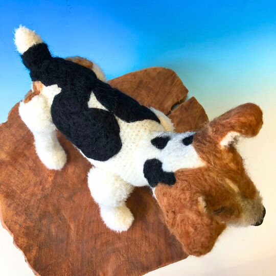 Crochet pattern Jack Russell Terrier amigurumi dog
