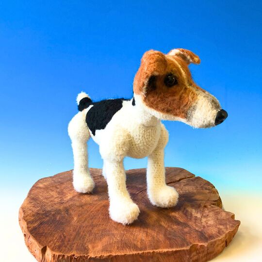 Crochet pattern Jack Russell Terrier amigurumi dog