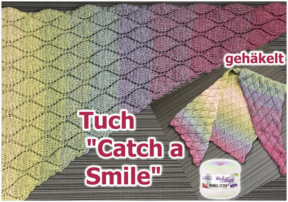 Tuch "Catch a Smile" häkeln