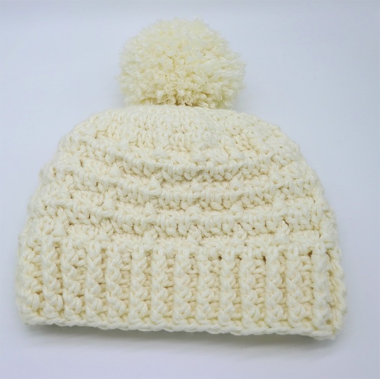 Mütze "Schneeweißchen" Häkelanleitung