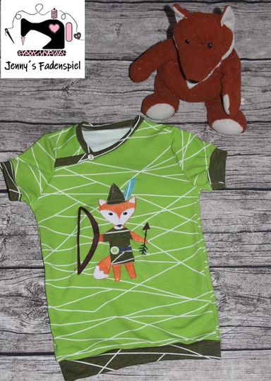 Applikationsvorlage Robin von Foxley