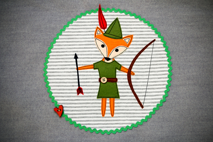 Applikationsvorlage Robin von Foxley