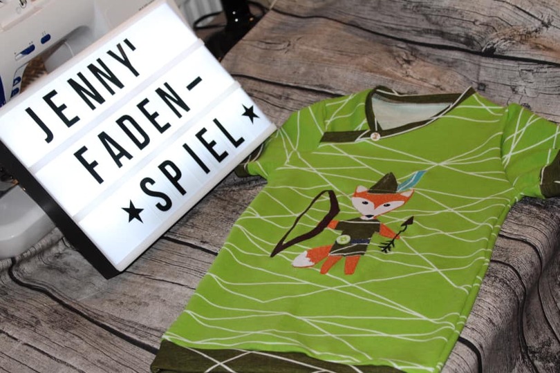 Applikationsvorlage Robin von Foxley