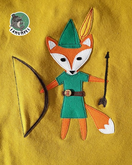 Applikationsvorlage Robin von Foxley