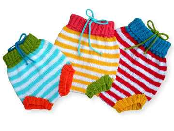 Diaper Cover Knitting Pattern  3 sizes