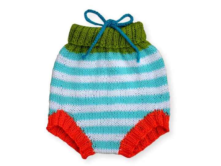 Windelhosen Strickanleitung in 3 Größen Windelhöschen