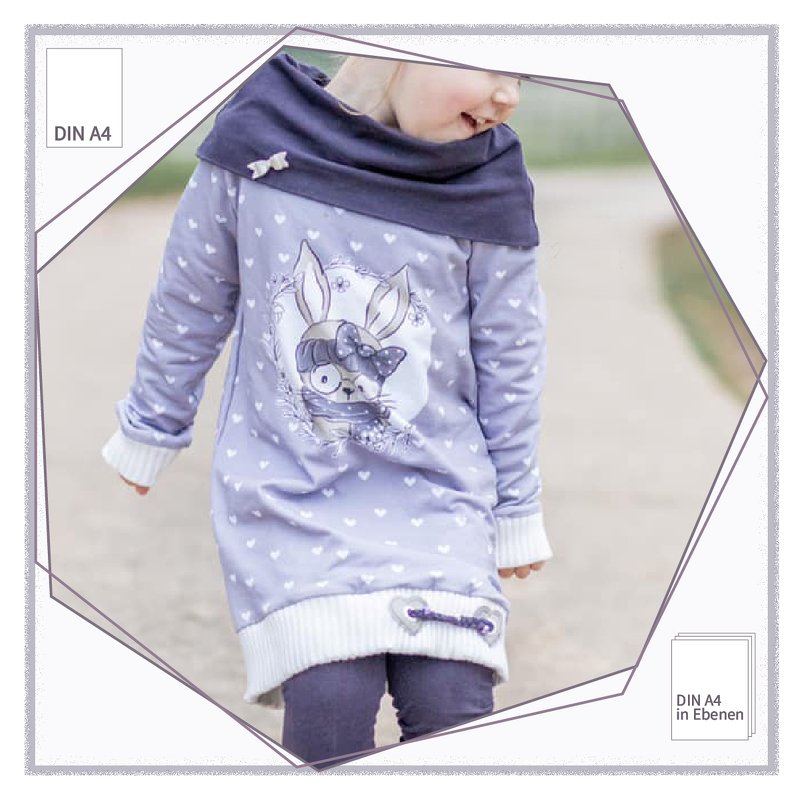 Anleitung Mini&amp;Me Longpulli Kids