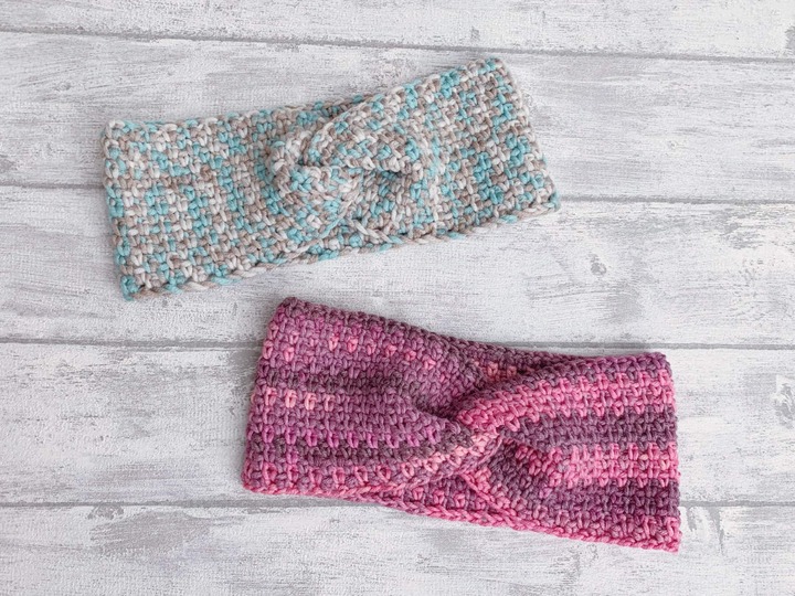 Häkelanleitung Stirnband "Rosalie"