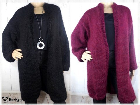 Strickanleitung Longjacke "Soft Dream"