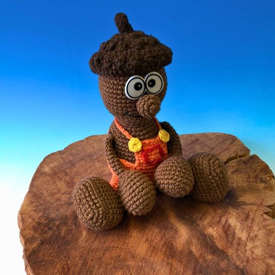 Häkelanleitung Eichelbert Amigurumi Eichel